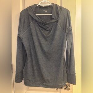 NWT Amazon Essentials Charcoal colored Athletic hoodie L